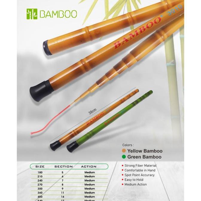 Joran Pole bamboo 270cm