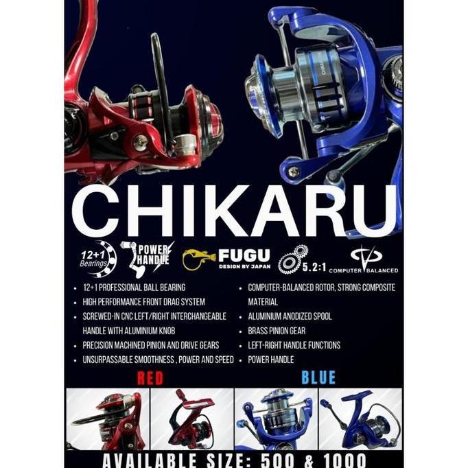 REEL FUGU CHIKARU POWER HANDLE