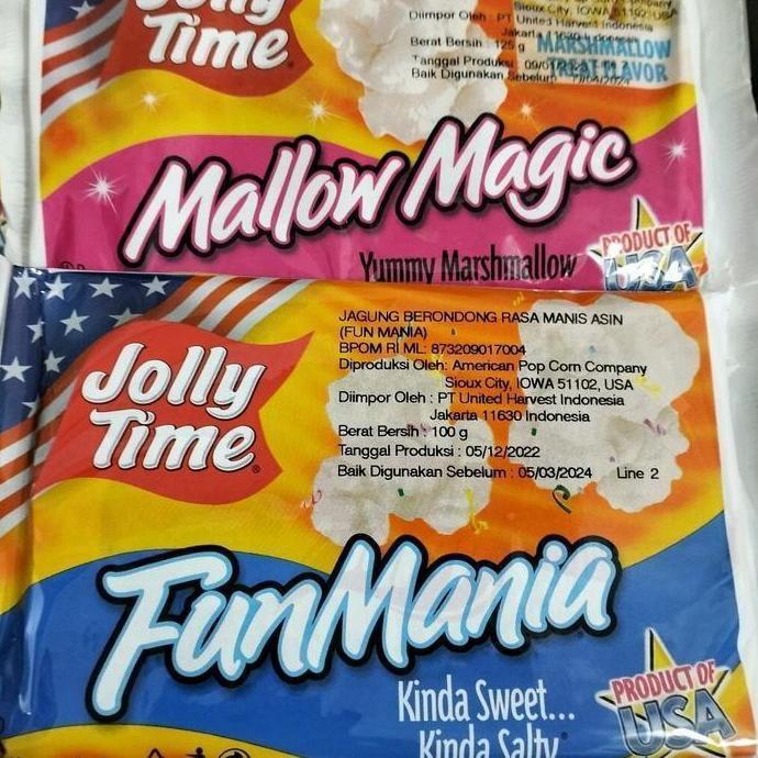 Jolly Time Pop Corn Jagung JollyTime popcorn