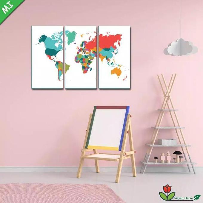 BEST HIASAN DINDING PETA DUNIA