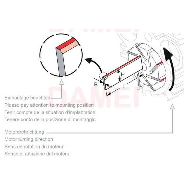 Sale Karbon Orion Vanes 04100653010 Kra10 Orion Pump Carbon Krh10 Pompa Orion Krf110 Orion Vacuum Pu