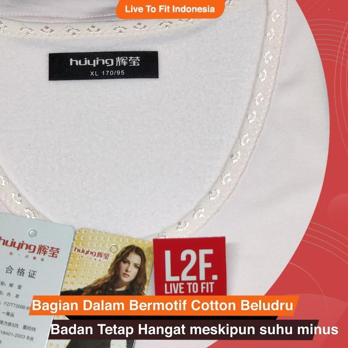 (Termurah) Long John Pakaian Dalam Musim Dingin Wanita / Long John Wanita Bestseller