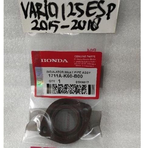 Makmur - Insulator Inlet Pipe Bonit Maniful Throttle Body Honda Vario 125 Led Esp 2015-2018 Asli - P