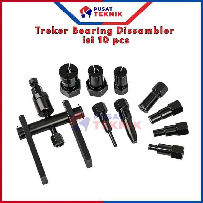 Sale Treker Bearing 10 Pcs Treker Cabut Bearing Dalam 10Pcs Bearing Puller + Box