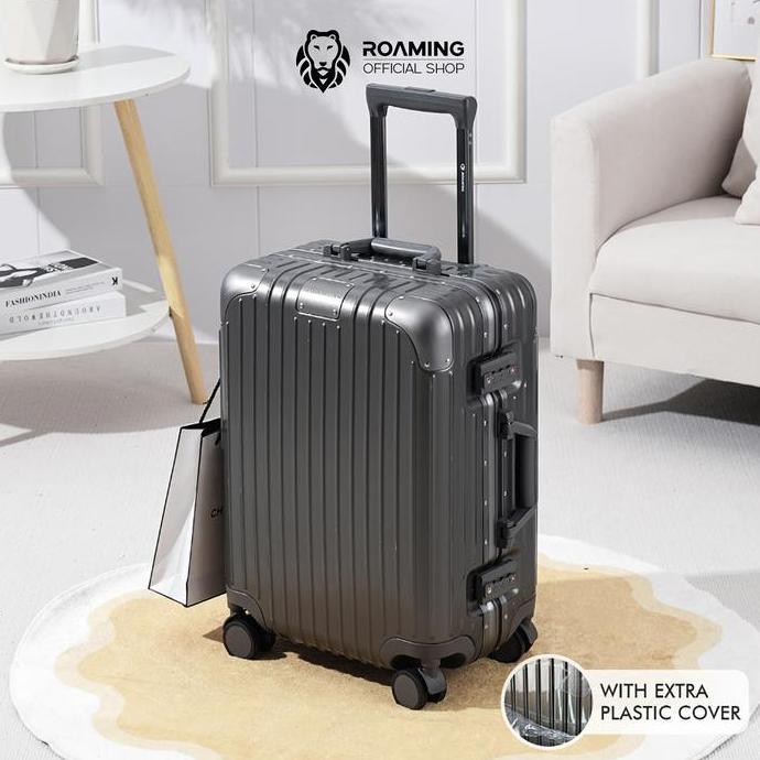 Roaming Koper 20-28 Inch Kabin & Bagasi Pria & Wanita TSA Lock
