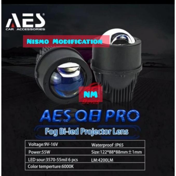 FOGLAMP PROJECTOR AES BILED 3 WARNA FOGLAMP INNOVA REBORN