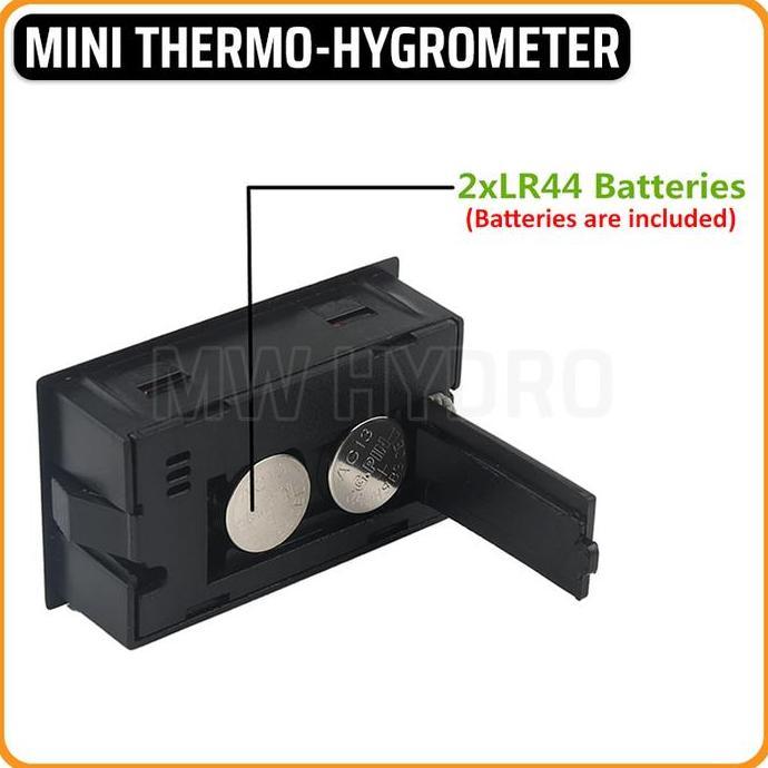 MINI DIGITAL THERMOMETER & HYGROMETER