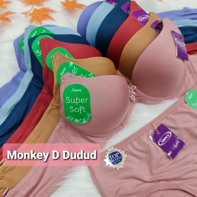 Murah SOREX SETELAN BH DAN CD WANITA SUPER SOFT BUSA SEDANG PAKAI KAWAT Non COD
