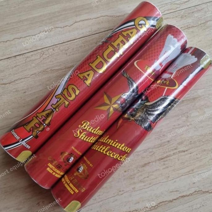 Shuttlecock Badminton Garuda / Kok bulutangkis Garuda Star MERAH Gadjah Mada ORIGINAL