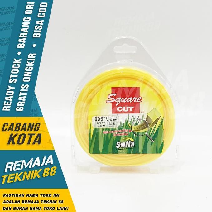 TALI SENAR POTONG RUMPUT / SUFIX 1 LB / 1LB / PANJANG 40 - 83 METER