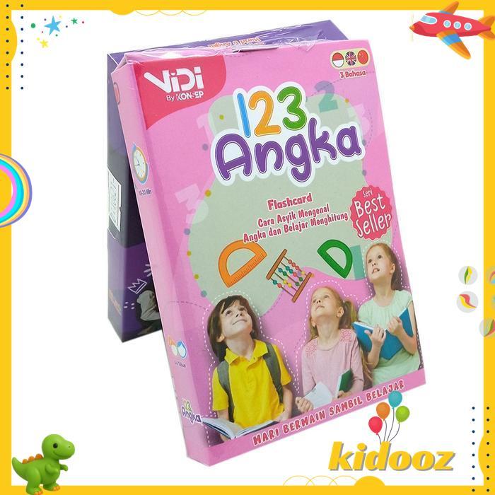 VIDI FLASH CARD KARTU PINTAR BELAJAR MAINAN EDUKASI ANAK PRODUK TERBAIK