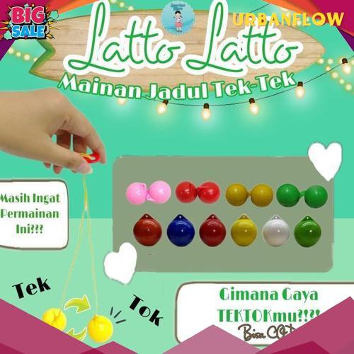 Termurah Lato Lato Tek Tok/Latto Latto/Mainan Nostalgia Jadul Lato Lato /Lato Lato Mainan Anak Tradi