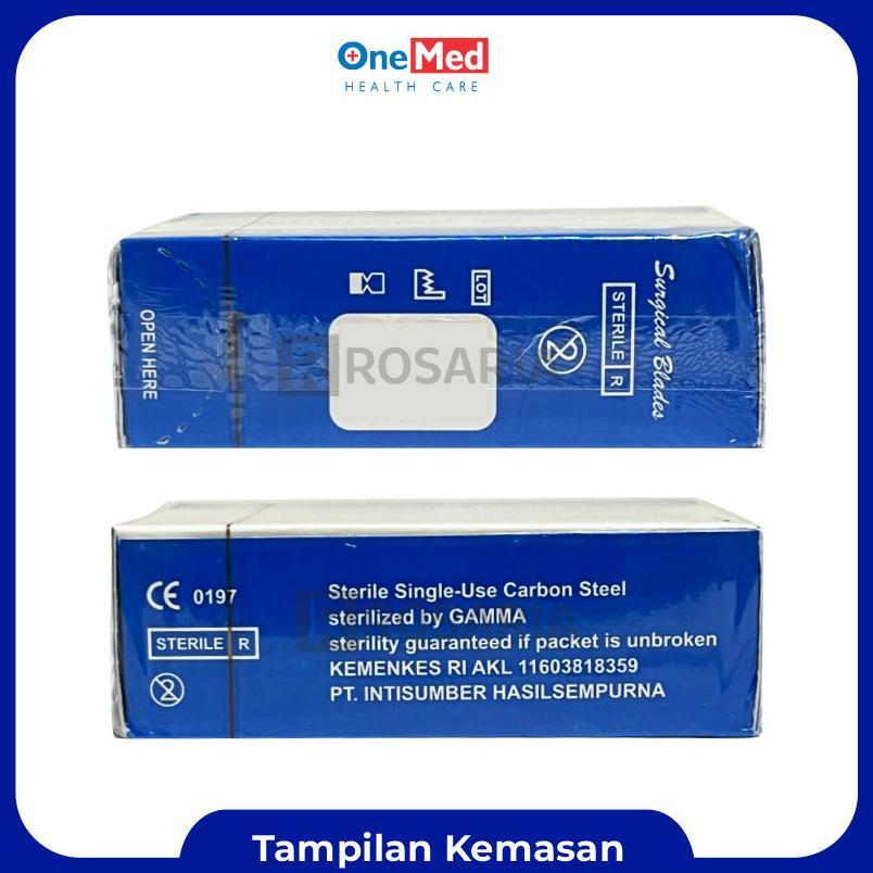 Surgical Blades Onemed No. 12 Bisturi Pisau Bedah Jalu Viral