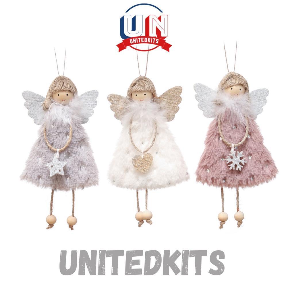 Grosir AKSESORIS NATAL / HIASAN DEKORASI NATAL / GANTUNGAN NATAL MALAIKAT
