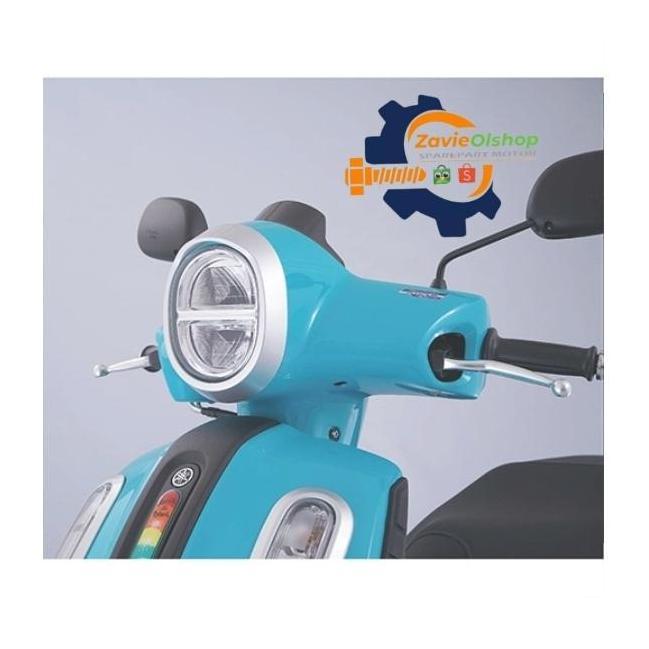 Cap Meter Smoke Visor Fazzio Original Aksesoris Yamaha