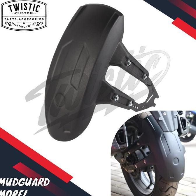 Spakbor Mudguard Morel Fender Cover Cipratan Air Belakang Anti Nyiprat Motor Custom Caferacer Scramb