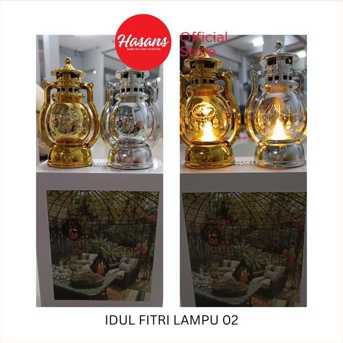 Lampu Lentera Lilin LED / Dekorasi Hiasan LED Idul Fitri / Lampu Lebaran Hiasan Idul Fitri / Idul Fi