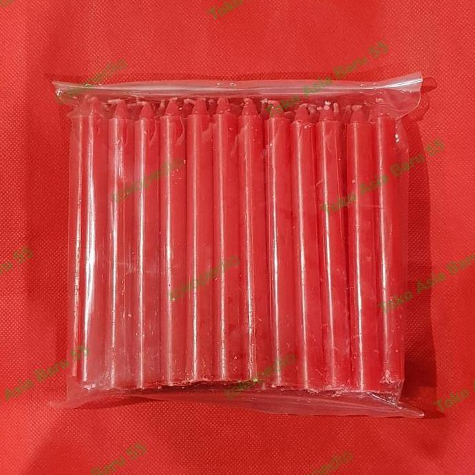 Lilin merah kecil 500gr