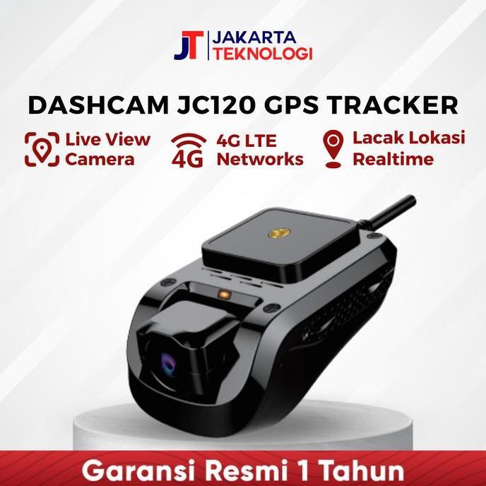 GPS Tracker Mobil Jc120 Dashcam 4G original Alat Saja SKR