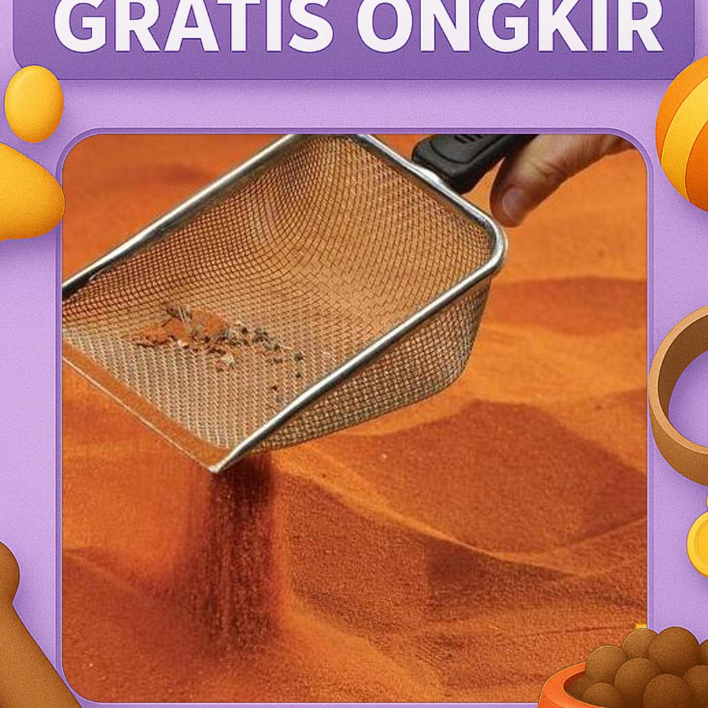 Exoterra Desert Sand Red Pasir Gurun Halus Alas Kandang Terrarium Hewan Reptil Kadal Bearded Dragon 