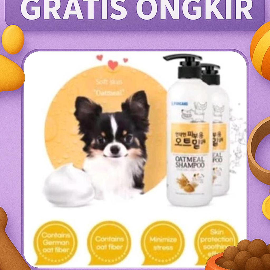 Forbis Oatmeal Shampoo 550Ml Forcans Shampoo Anjing