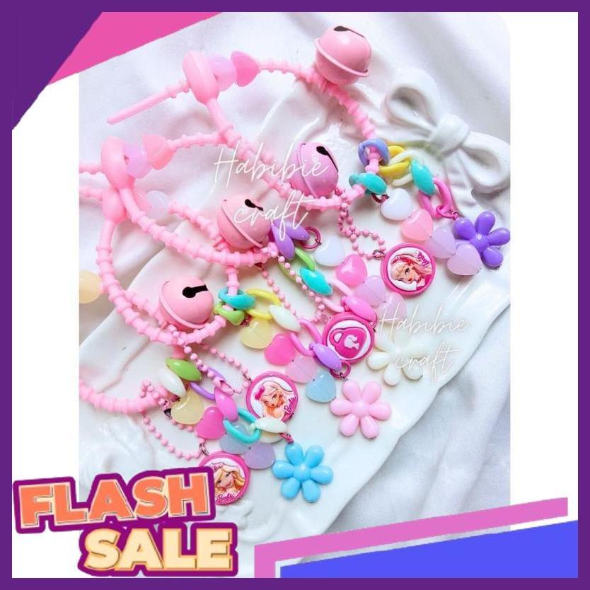 CUCI GUDANG Key Chain Barbie Series by Habibie Craft Gantungan Kunci Boneka Tas Handphone Hape HP Pi