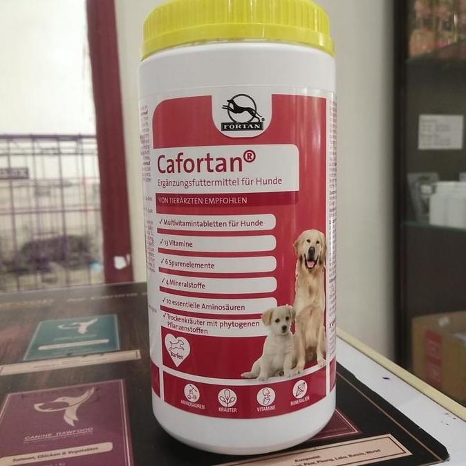 cafortan 1000gr multivitamin anjing
