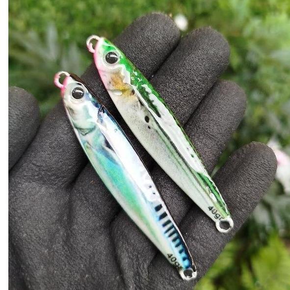 Umpan metal jig para short full GID 40, 60, 80 gram