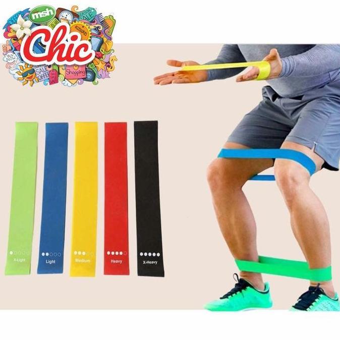 Karet Elastis Pelatihan Otot Lengan Dan Kaki