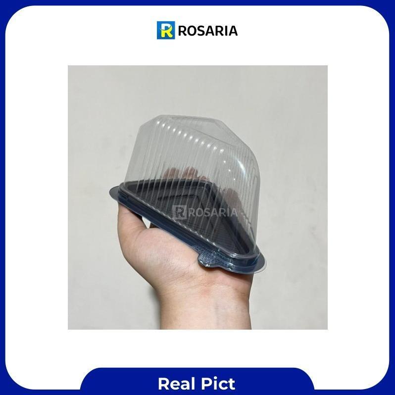 [ 10 Pcs ] Mika Ct Segitiga Merk Mmp Plastik Cake Kue Jajan Trend