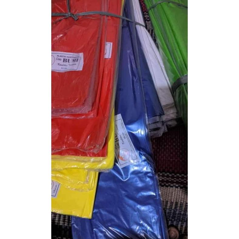 Bisa Cod Plastik Cap Bumi/Termurah/Plastik Layangan/Sampul Layangan/Samak Layangan/Kerajinan ><