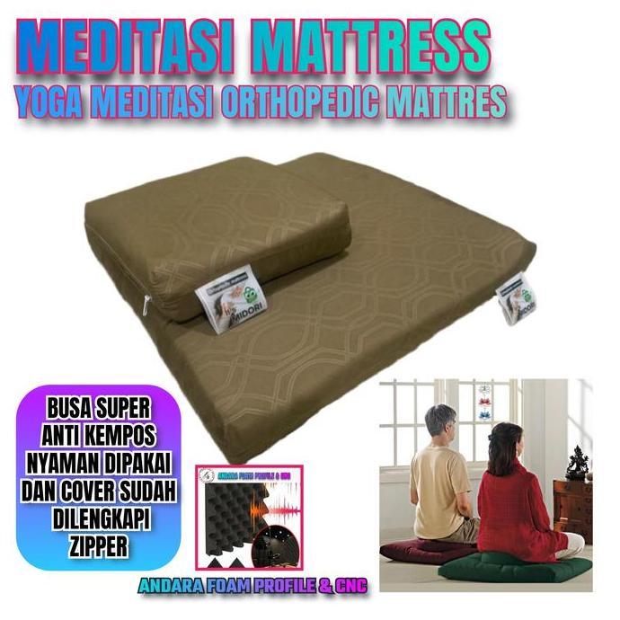 YOGA MEDITASI ORTHOPEDIC MATTRES|ALAS MEDITASI|MATRAS YOGA
