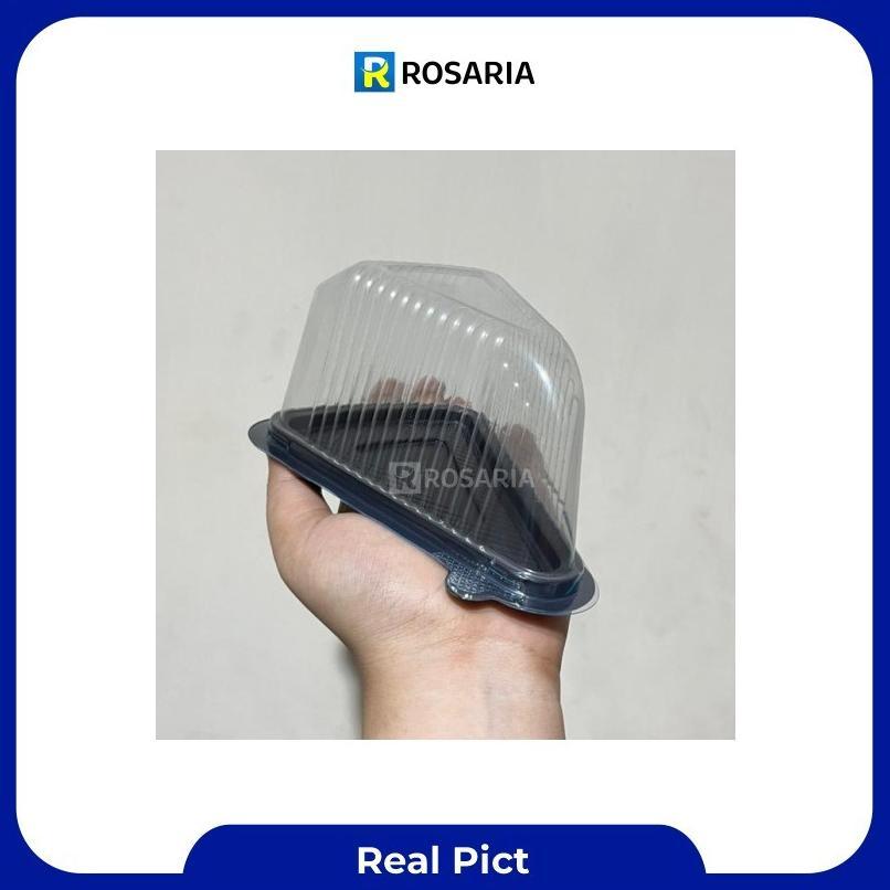 [ 10 Pcs ] Mika Ct Segitiga Merk Mmp Plastik Cake Kue Jajan Stock
