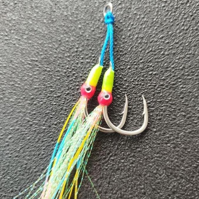 Metal Jig Cumi 40, 60, 80, 100, 150gr Full GID + Skrit Metal jig squid