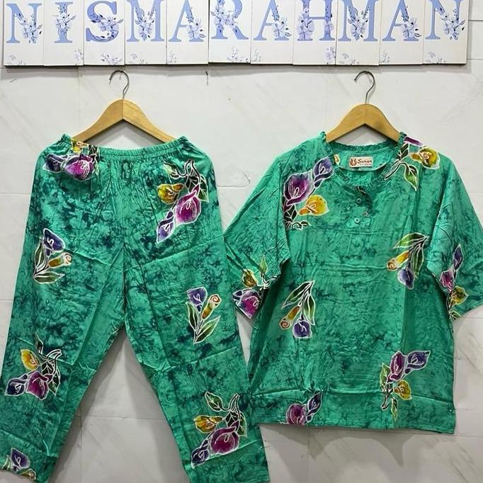 Promo Sepesial BIG SALE // - Setelan CP Batik SUNAN ORI STANDART DEWASA - Tangan 3/4 - Celana Panjan
