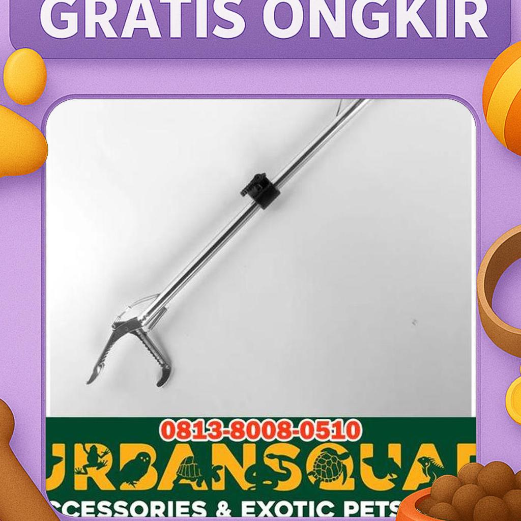 Tongkat Penjepit Ular Snake Hook Nff-29 1.2M Ball Phyton Retic Boa Bp