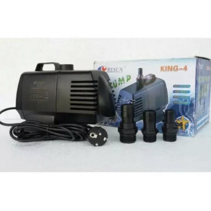 pompa air resun king 4 kolam kapasitas besar