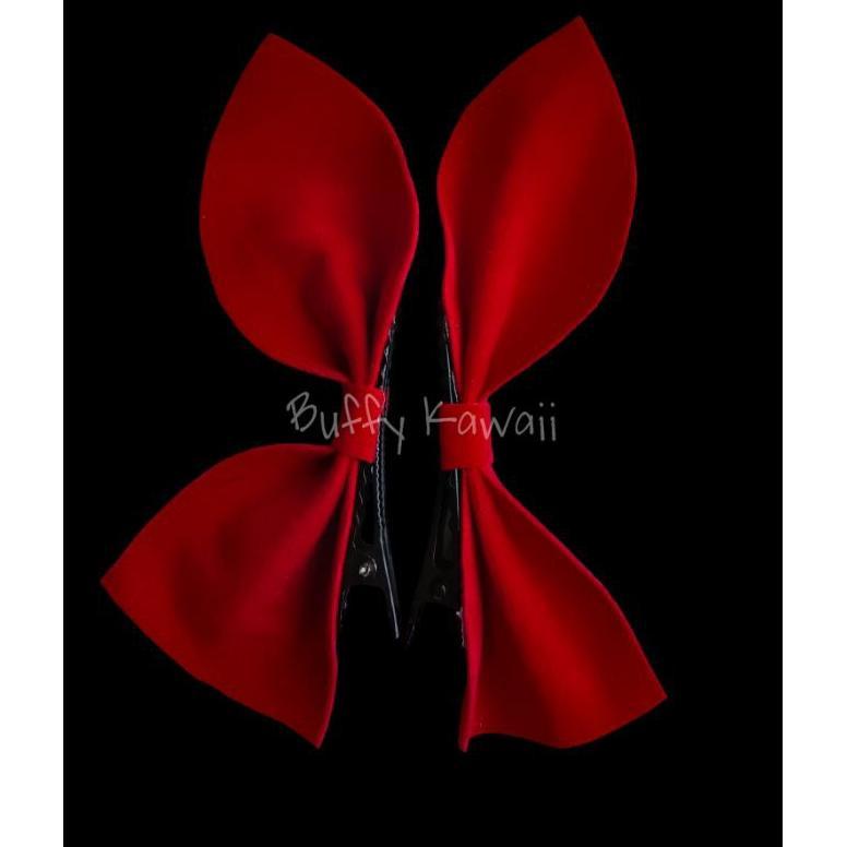 Cuci Gudang Jepit Pita Jisoo Ulzaang Kpop Dance Fashion Blackpink Korea Style