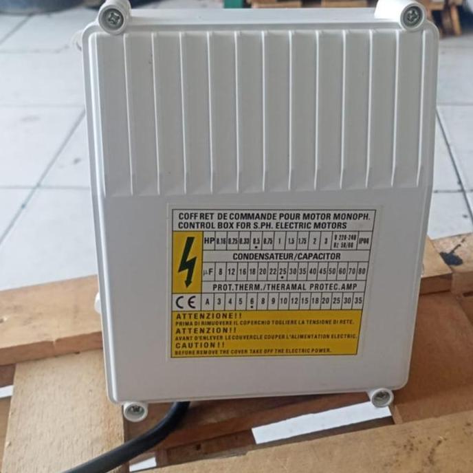 Control Panel Control Box Satellite Water Pump Submersible Pump 0,75 HP Promo Premium