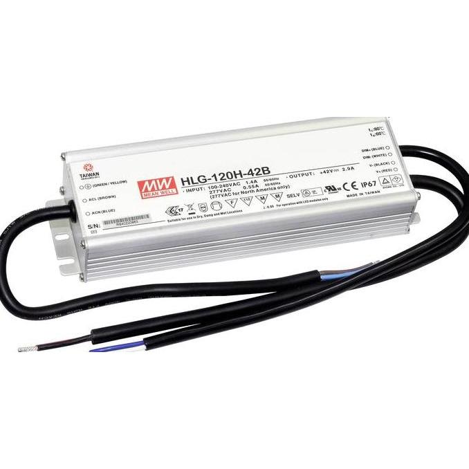 Murah HLG-120H-42B 120 WATT 42 VOLT POWER SUPPLY MEAN WELL magn4 Ayo Beli