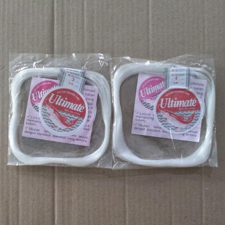 FE24 Senar Pancing Ultimate Putih 300m per Bungkus (10 gulung) Murah