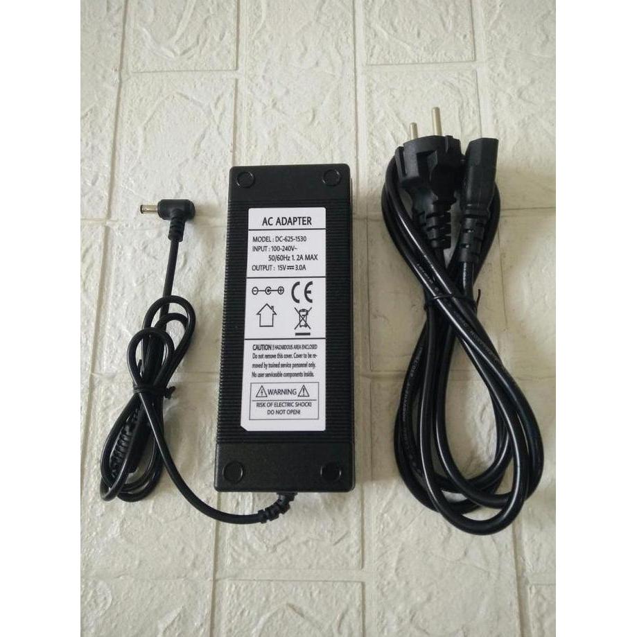 AC ADAPTER 15V 3A MODEL DC-625-1530 Promo Premium
