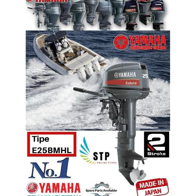 Outboard Motor Tempel Mesin Perahu E25BMHL YAMAHA Promo Premium