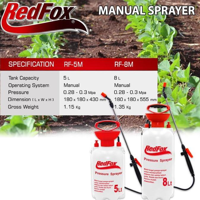 Manual Sprayer 8 Liter semprotan tanaman Promo Premium