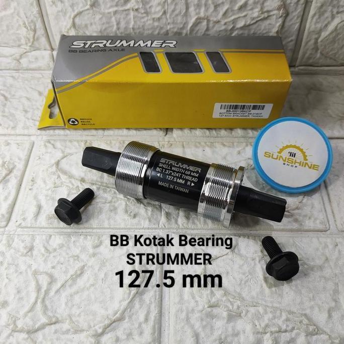 Promo Bb Kotak Bearing 127.5 Strummer As Tengah Bottom Bracket 127.5Mm Crank Sepeda Mtb Federal Cod
