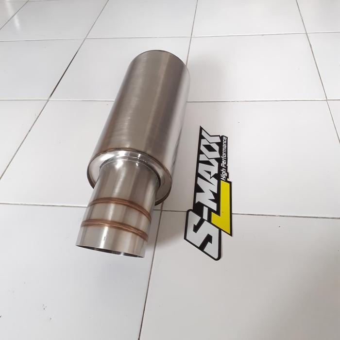 Muffler Knalpot Mobil Js Racing Titan Panjang Tabung 30Cm Original Dan Terpercaya