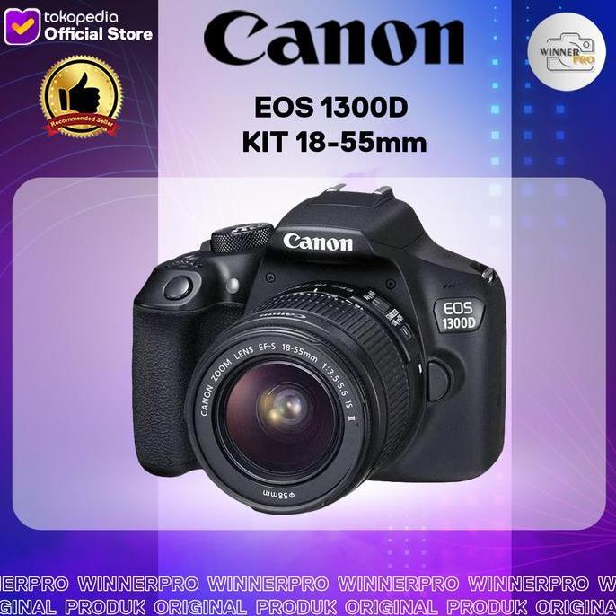 KAMERA CANON EOS 1300D KIT 18-55mm / CANON 1300D / EOS 1300D