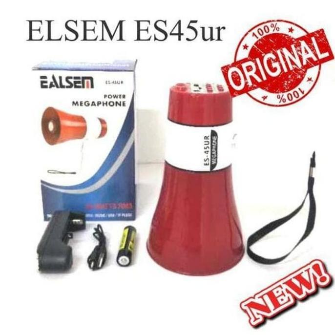 Megaphone Portable Speaker Microphone Megaphone Rechargeable Pengeras Suara Mini Bisa Rekam Suara