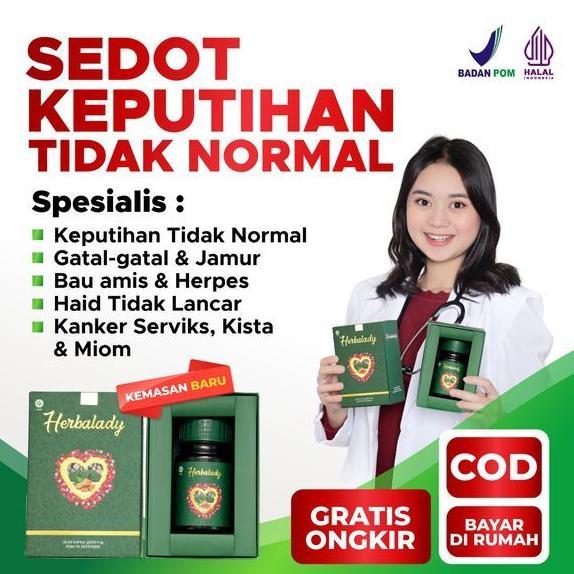 HERBALADY - OBAT KEPUTIHAN HERBAL AMPUH MANJAKANI. SOLUSI AREA KEWANITAAN. SUDAH HALAL & BPOM