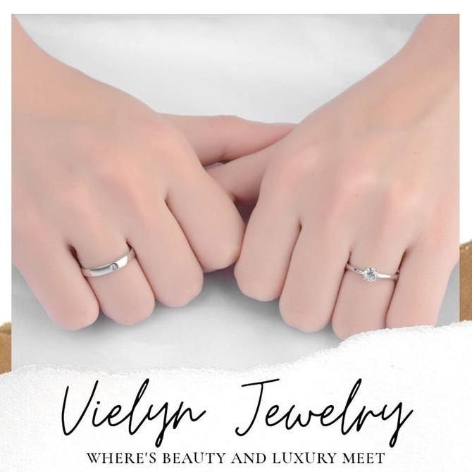 Cincin Couple Silver [Vielyn Jewelry]